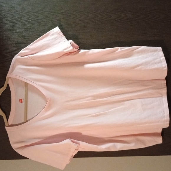 Hanes Tops - Hanes Light Pink V-Neck Tee